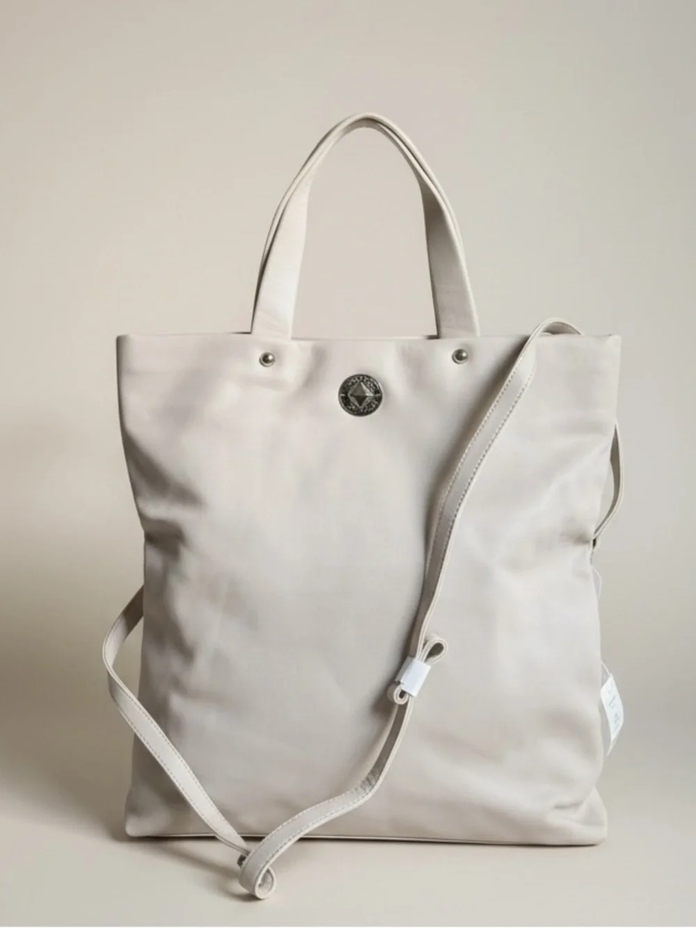 NWT Kate Spade Marielly Ivory Leather Convertible Tote Bag